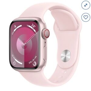 Apple Smartwatch in Pink and Free new blue band